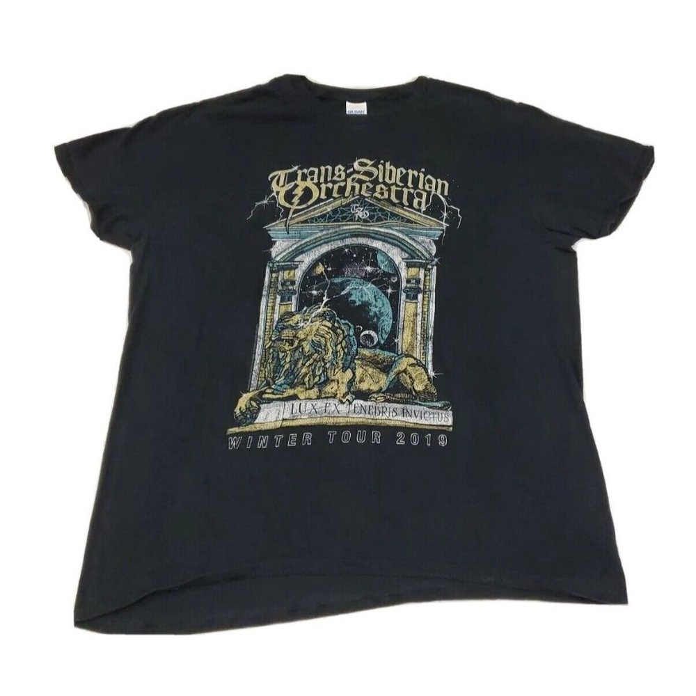 Trans Siberian Orchestra Winter Tour 2019 T-Shirt, Size Large L